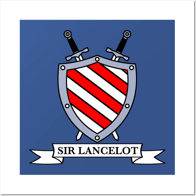 Lancelot's Shield Wall Art by nickbeta